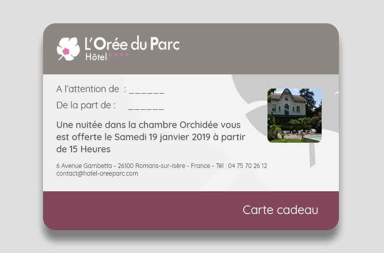 Carte cadeau